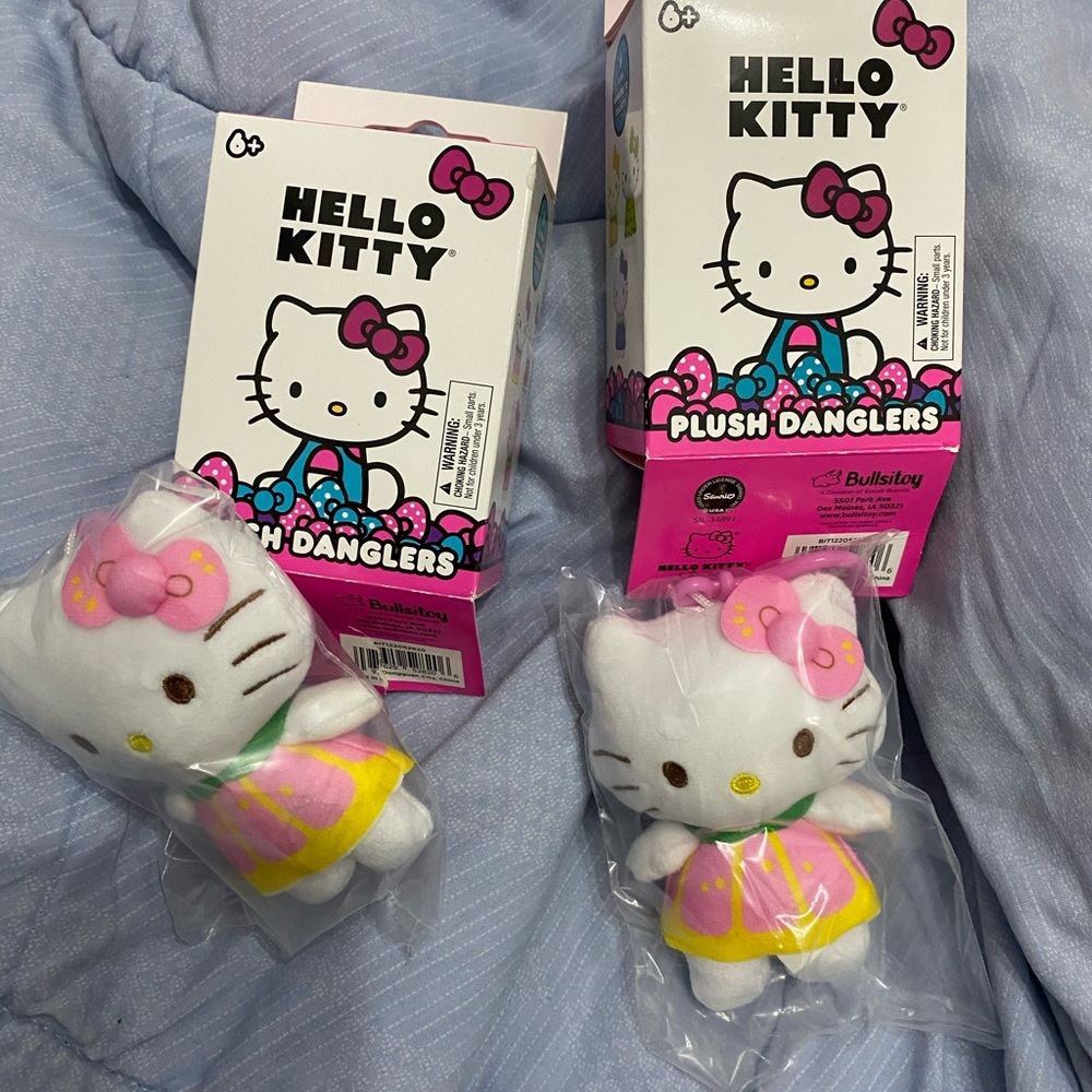 Hello kitty plush danglers